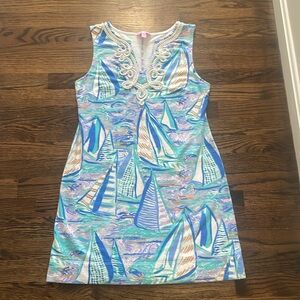 Lilly Pulitzer sail boat dress Size M